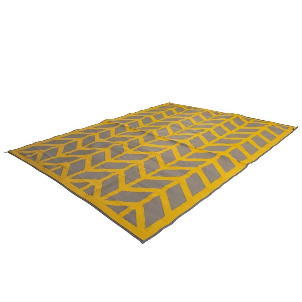 Outdoorteppich Outdoor-Teppich Chill mat Flaxton 2,7x3,5 m XL Ockergelb, Bo-Camp