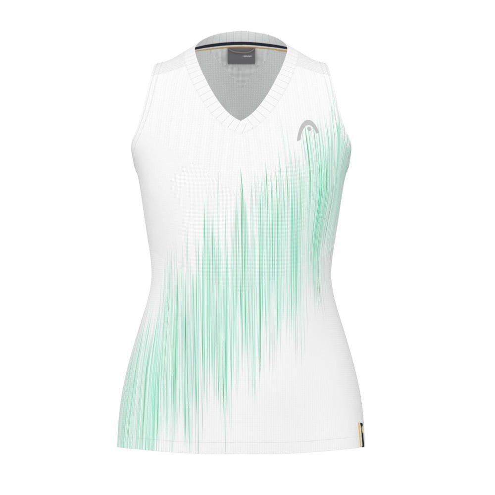 Tanktop Tennis-Tank Top Performance (Polyester-Jacquard, V-Ausschnitt)
