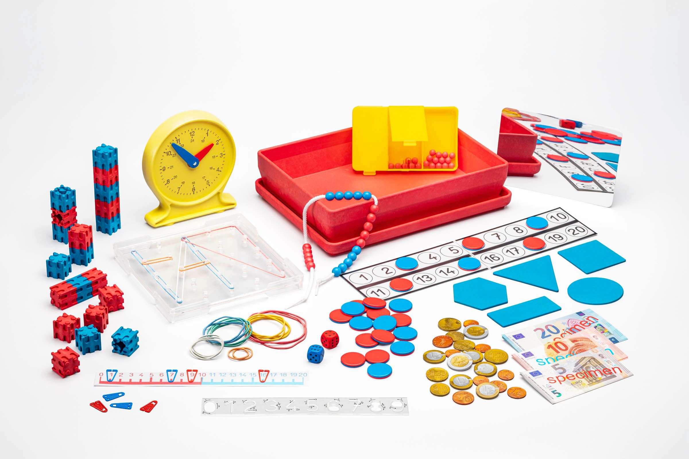 Lernspielzeug Mathebox für 1.Klasse - 20er Zahlenraum, Schulstart, Schultüte