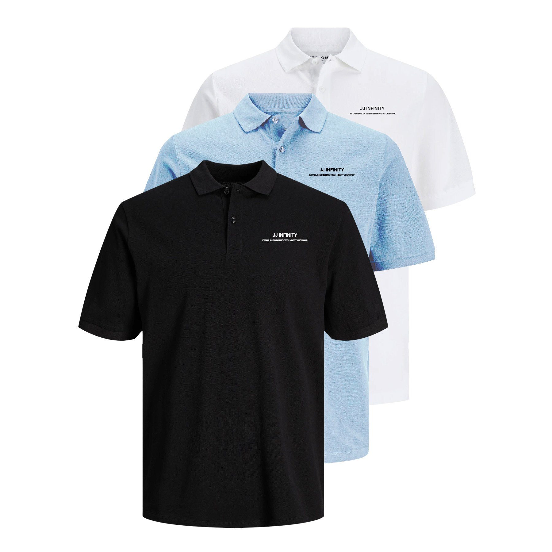 Jack & Jones Poloshirt 3er Pack 2