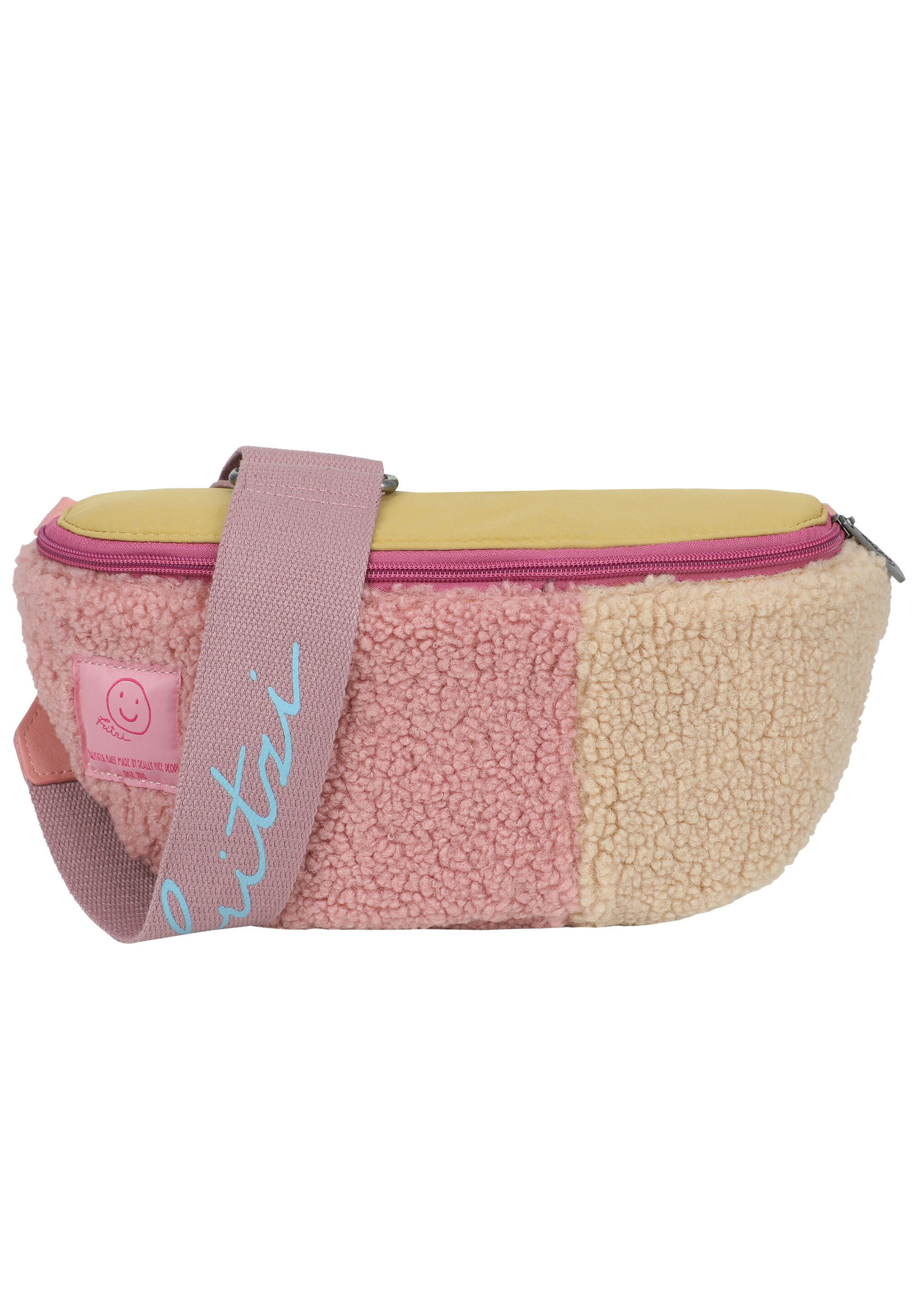 Fritzi aus Preußen Umhängetasche Fritzi Bum Medium Limited Teddy Multi, im Teddy-Look
