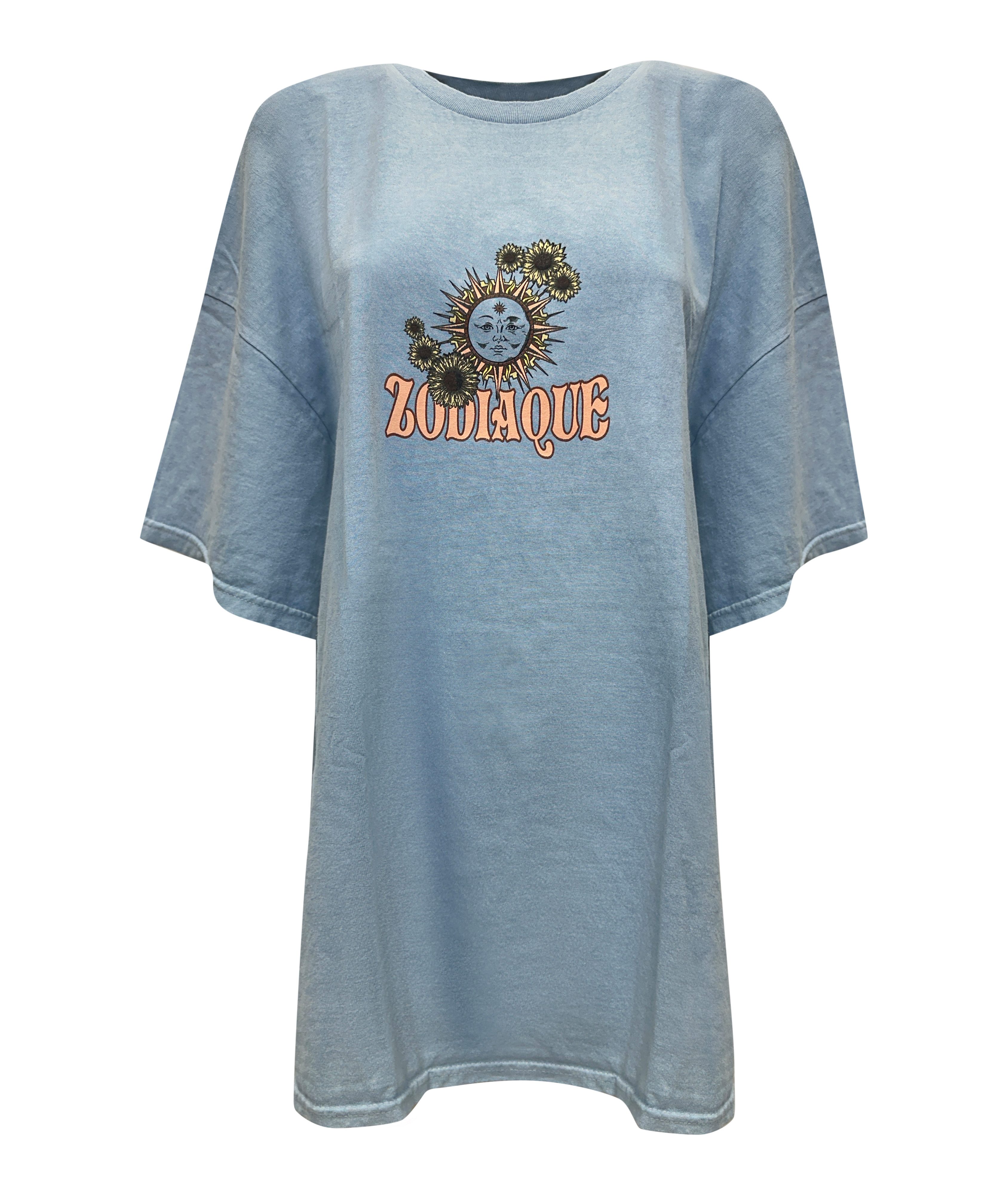 Worldclassca Oversize-Shirt Worldclassca Oversized T-Shirt T-Shirt-Kleid Shirt Print TEE Oberteil – Bild 2 von 3