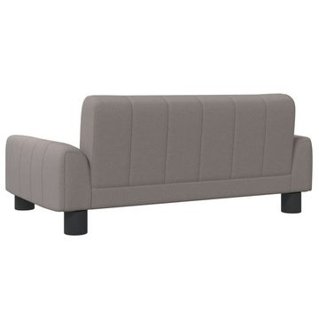 vidaXL Kindersofa Kindersofa Taupe 70x45x30 cm Stoff Kindercouch Kindermöbel Kinderzimme