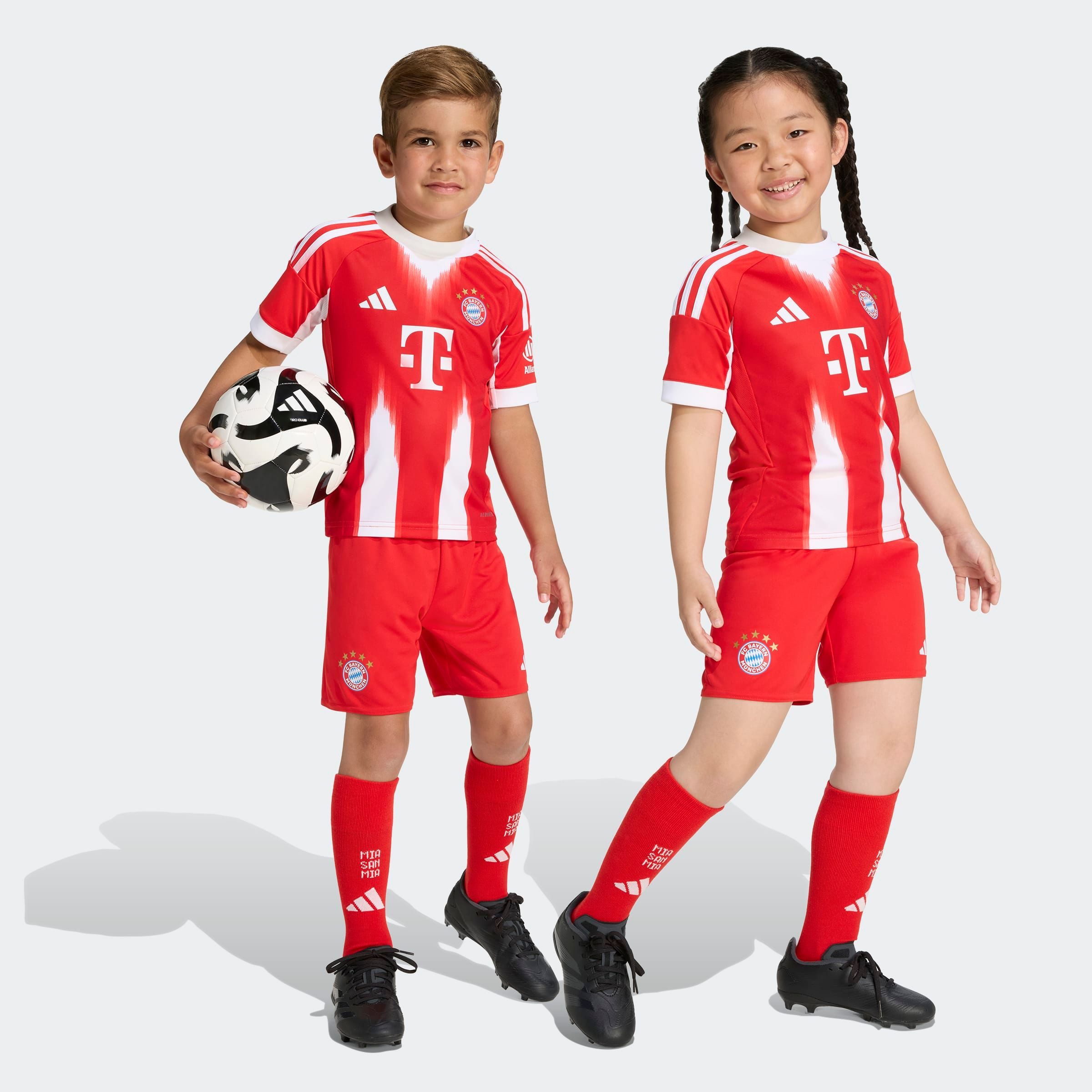 adidas Performance Trainingsanzug FC BAYERN MÜNCHEN 25/26 KIDS MINI-HEIMAUSRÜSTUNG (2-tlg)