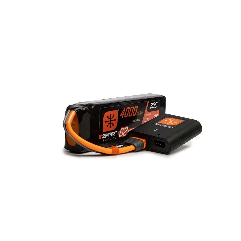 Spektrum Spektrum Smart G2 Air Lipo Akku 11,1V 4000mAh, Ladegerät S120 RC-Fernsteuerung