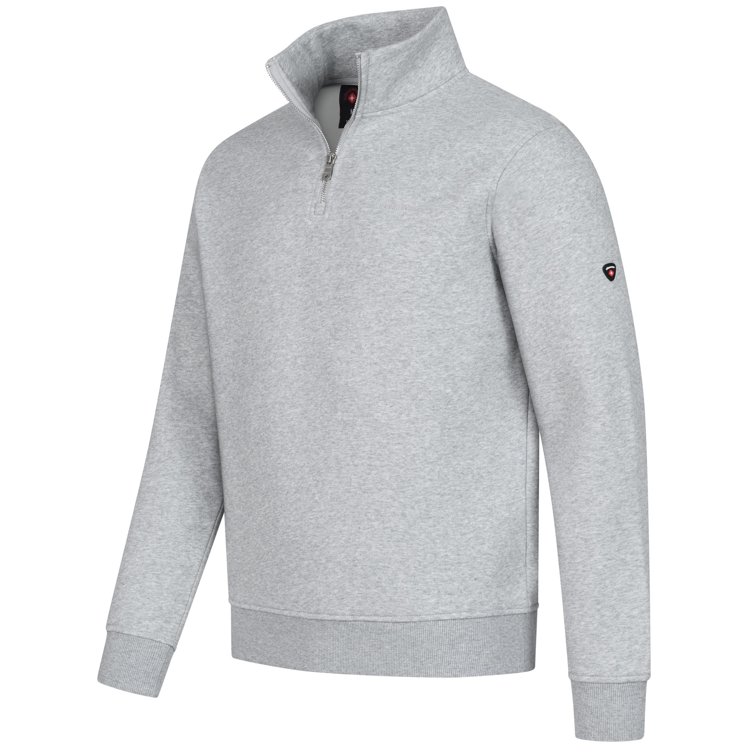 Höhenhorn Troyer Troiberg Herren Pullover für Männer 1/4 Zip Sweatshirt mit Kragen