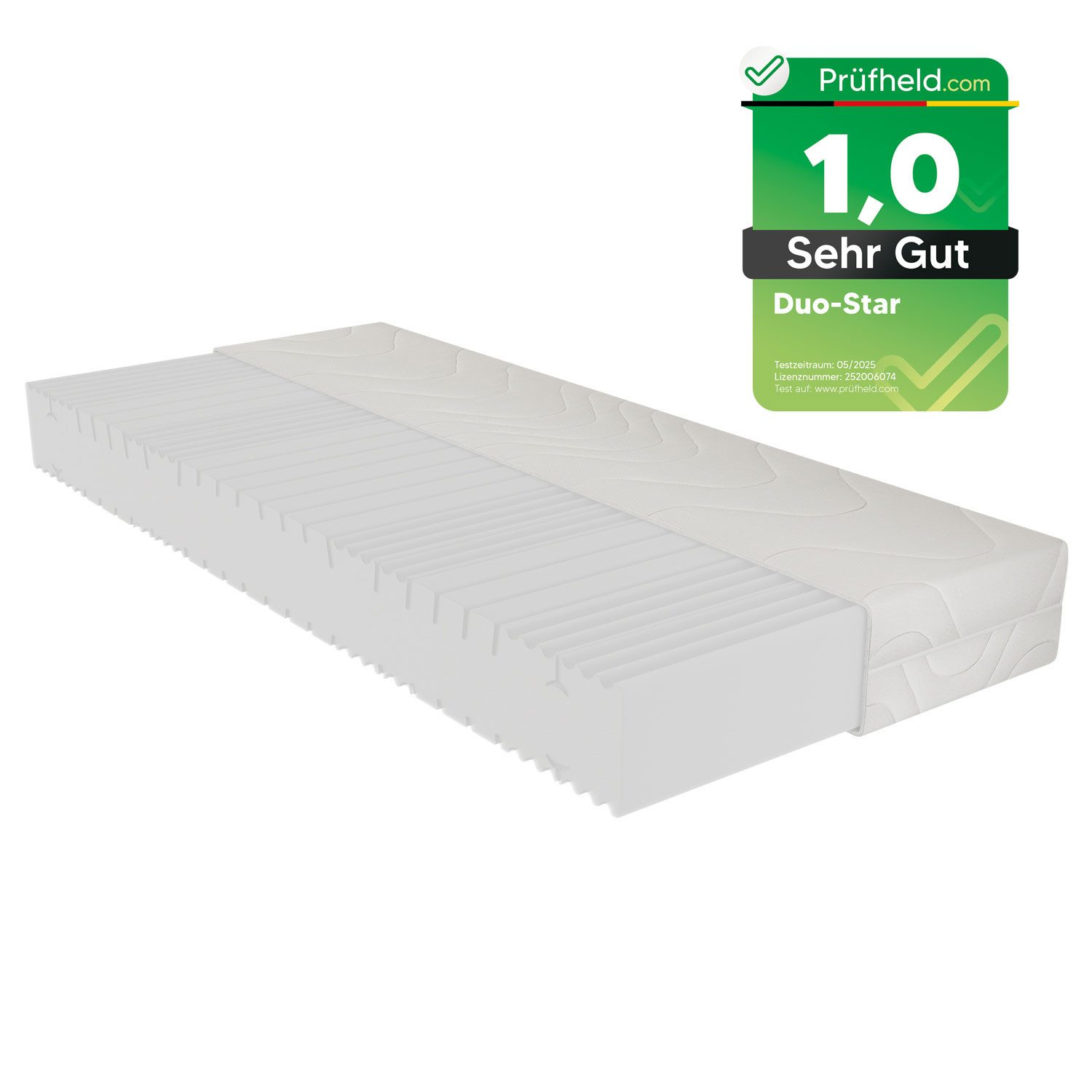 Kaltschaummatratze Duo-Star, Beco, 21 cm hoch, Sehr Gut (1,0) getestet günstig online kaufen