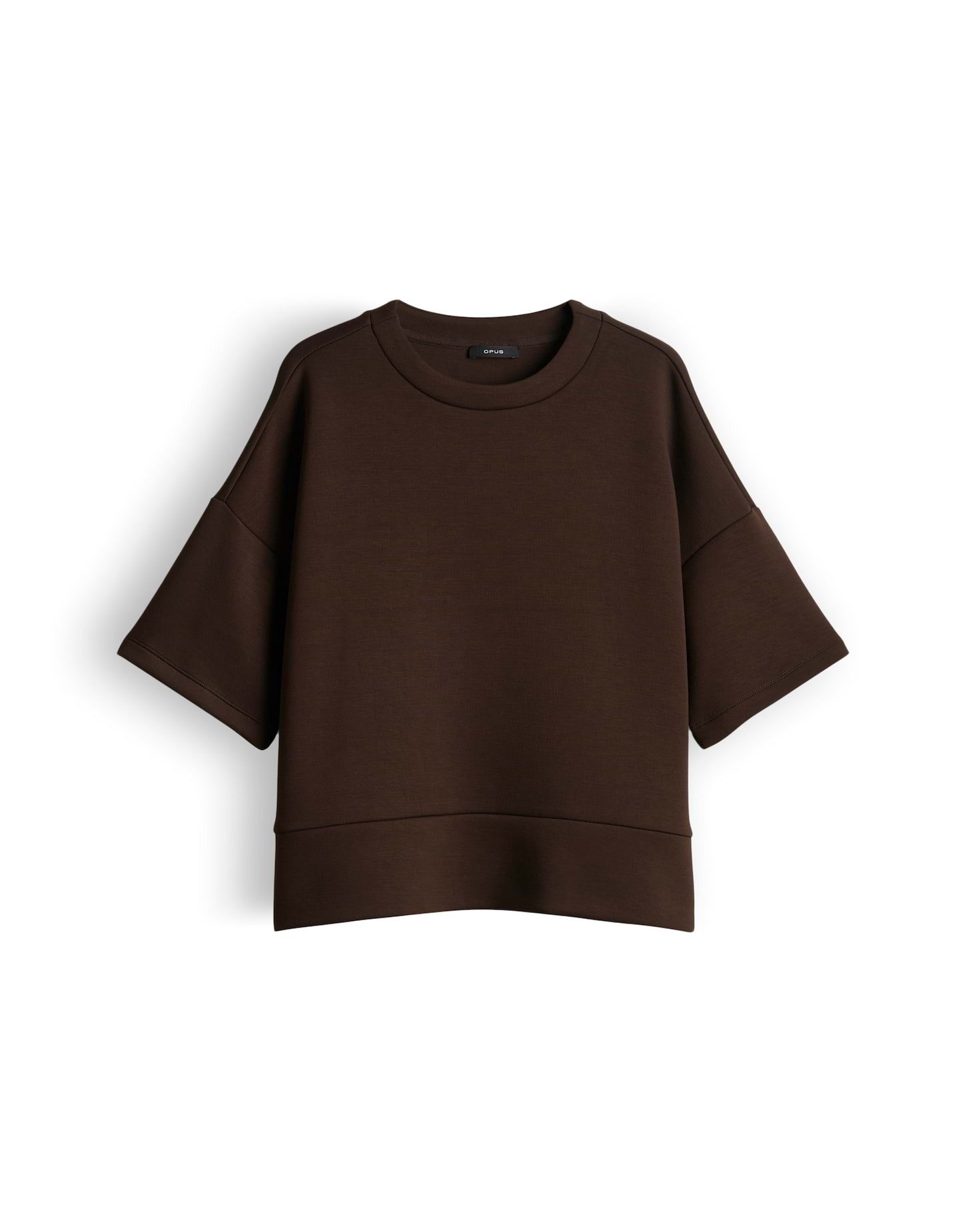 Sweatshirt Gasopa aus softem Sweat mit angerauter Oberfläche