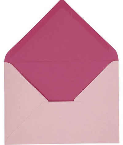 Creotime Briefumschlag Kuvert, Umschlaggröße 11,5x16 cm, 100 g, 10 Stk