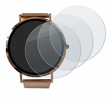 BROTECT flexible Panzerglasfolie für Micento California Smartwatch, Displayschutzglas, 3 Stück, Schutzglas Glasfolie matt entspiegelt Anti-Reflex