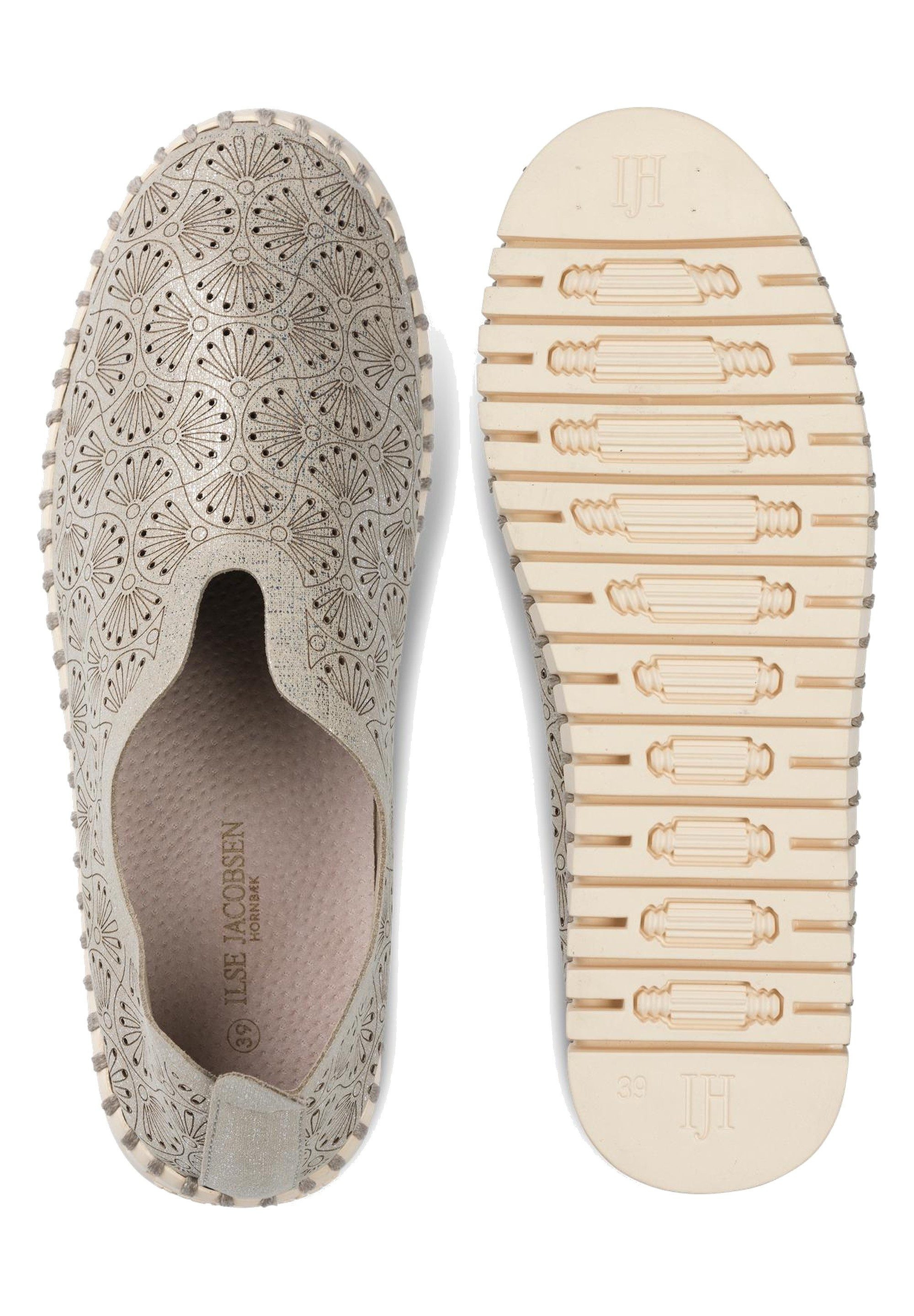 Ilse Jacobsen TULIP3484 Slipper Plateausohle, atmungsaktive Mikrofaser, hoher Tragekomfort