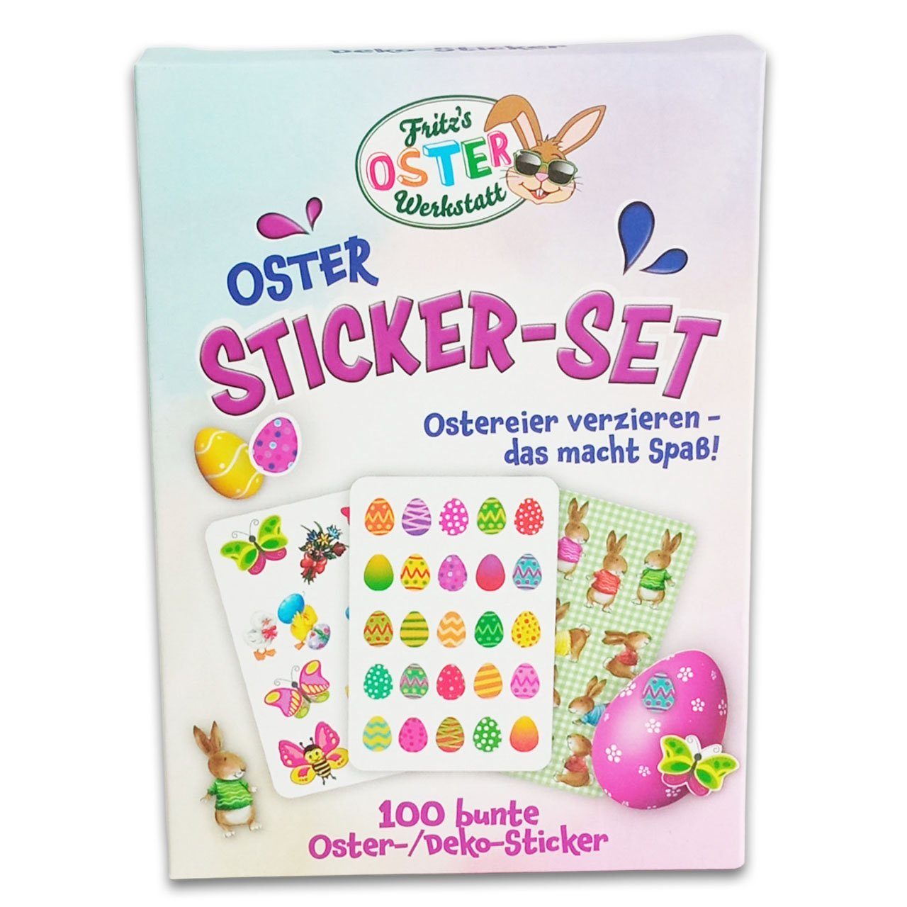 itenga Osterei itenga Oster Sticker-Box 100tlg.