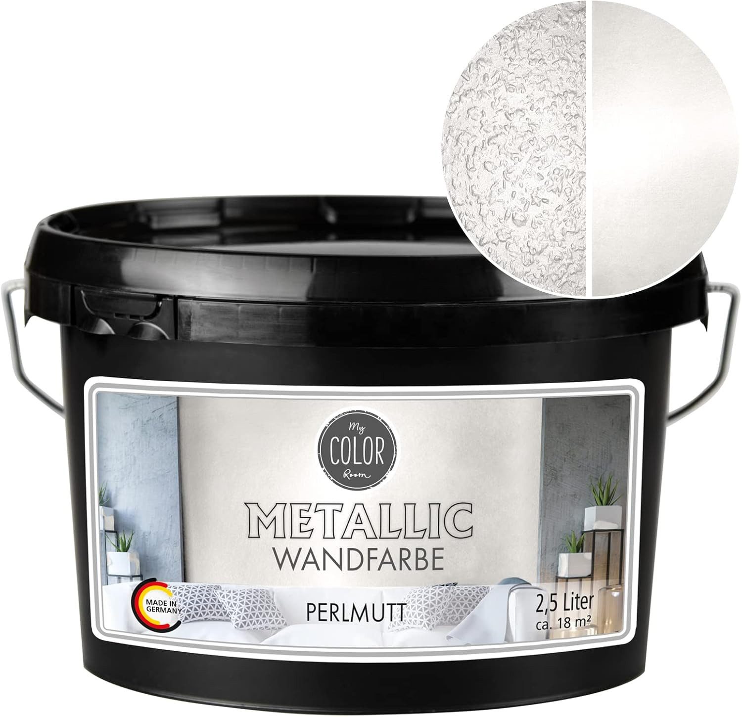 My COLOR Room Wandfarbe Metallic Wandfarbe