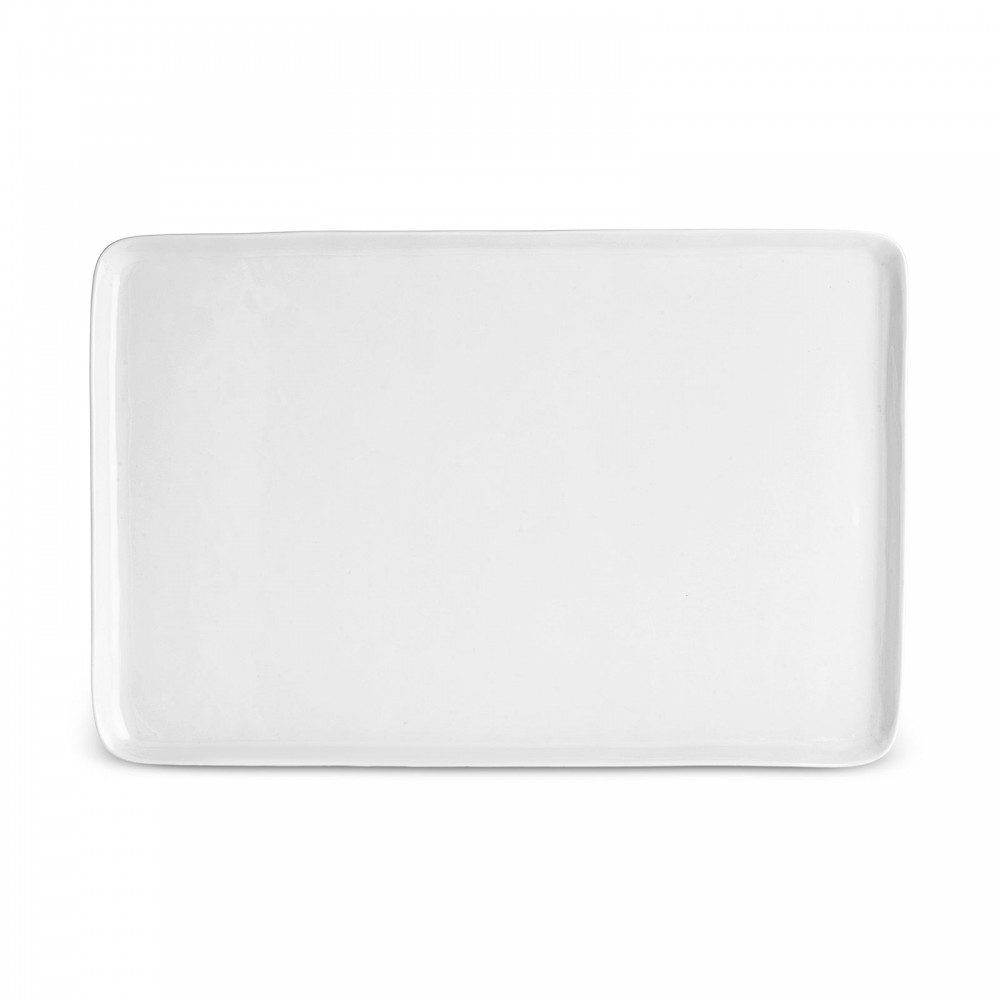 Karaca Servierständer Karaca Epsilon White Rechteckige Servierplatte Servierteller, 44 Cm