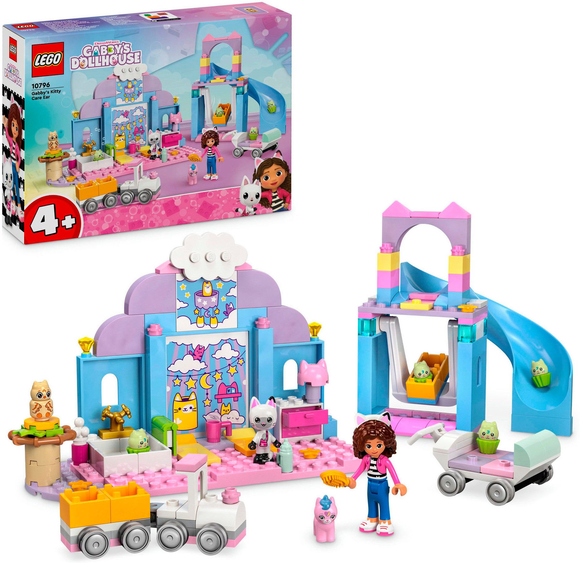 LEGO® Gabbys Kätzchen Öhrchen (10796), LEGO Gabby's Dollhouse Konstruktions günstig online kaufen