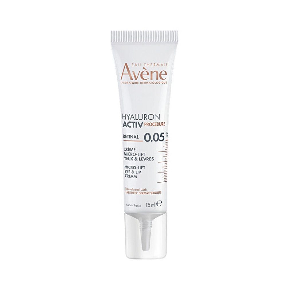 Avene Augencreme HYALURON ACTIV PROCEDURE Microlift-Creme für Augen und Lippen 15 ml