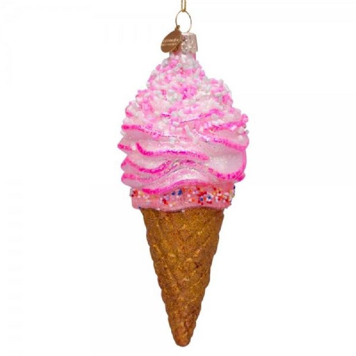 Vondels Christbaumschmuck Ornament Eis Pink Ice Cream