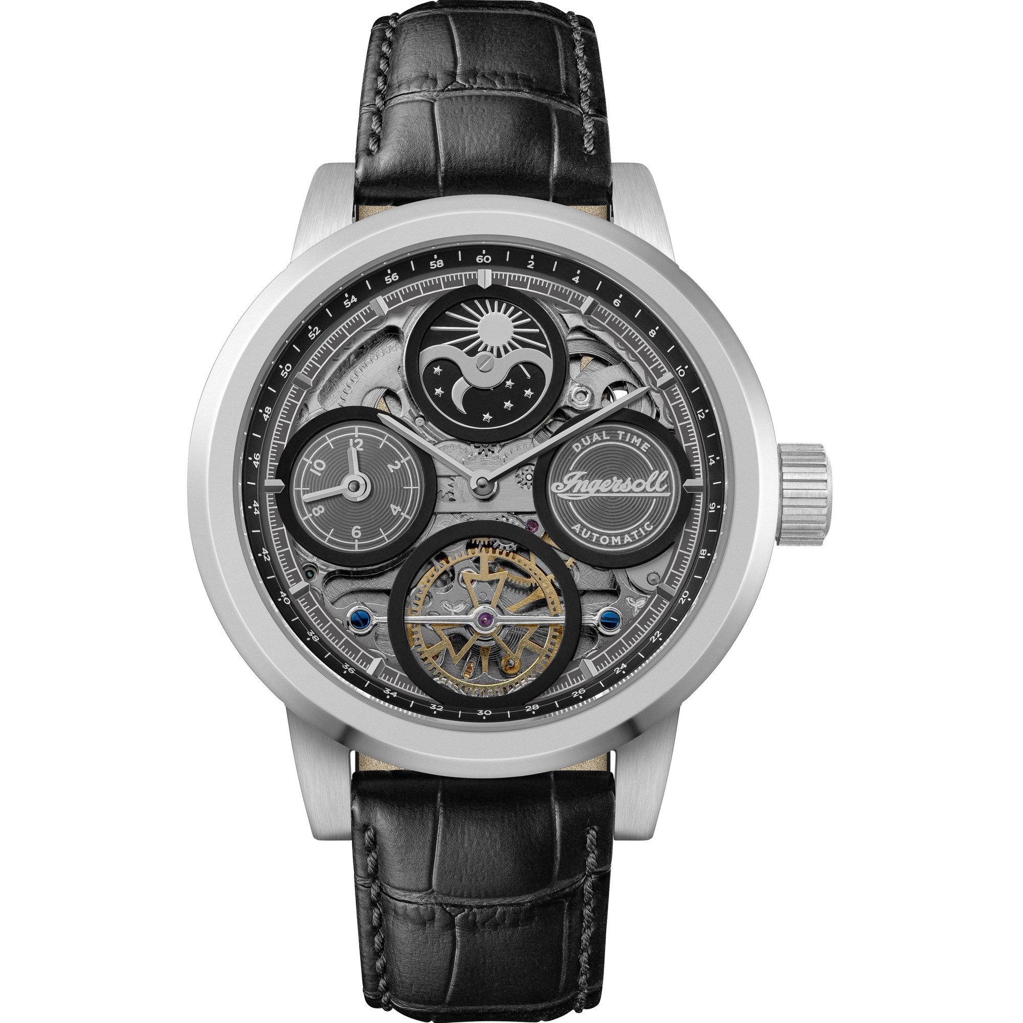 Ingersoll Automatikuhr Automatikuhr Herrenuhr 44 mm Automatik Herren