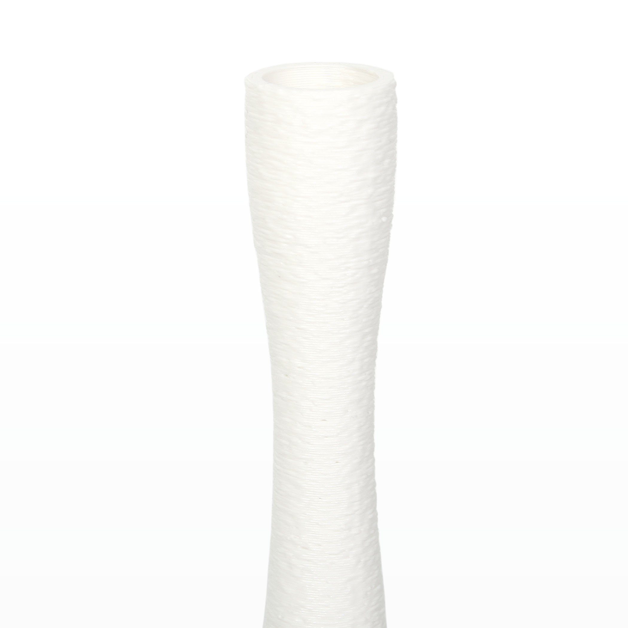 Feder aus bruchsicher & Blumenvase Dekorative Rohstoffen; Designer Dekovase White nachwachsenden Kreative Bio-Kunststoff, Vase aus wasserdicht –