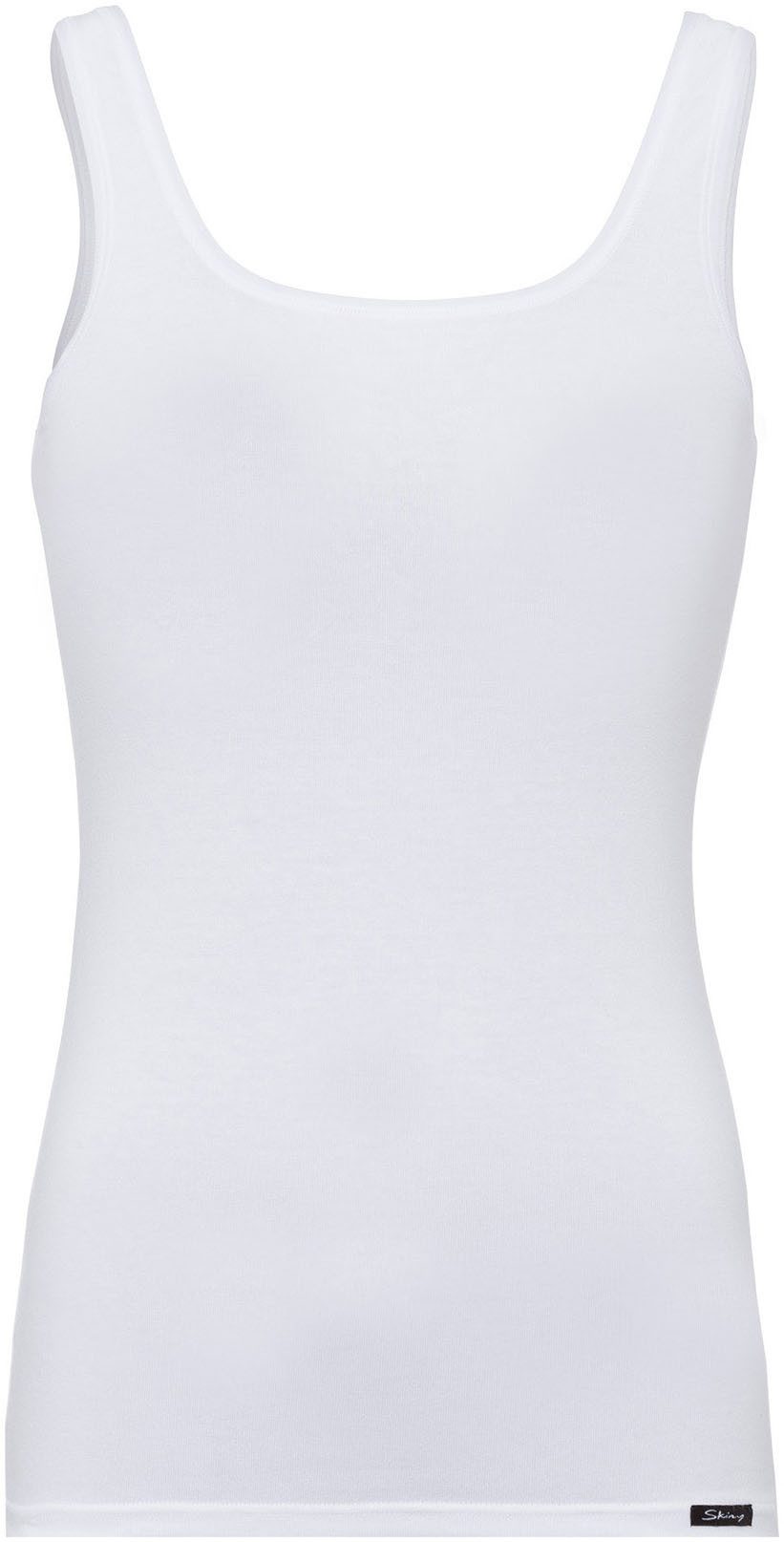 Skiny Unterhemd Cotton Advantage (2er Pack) bequem, weich, basic, eng, Baumwollmix