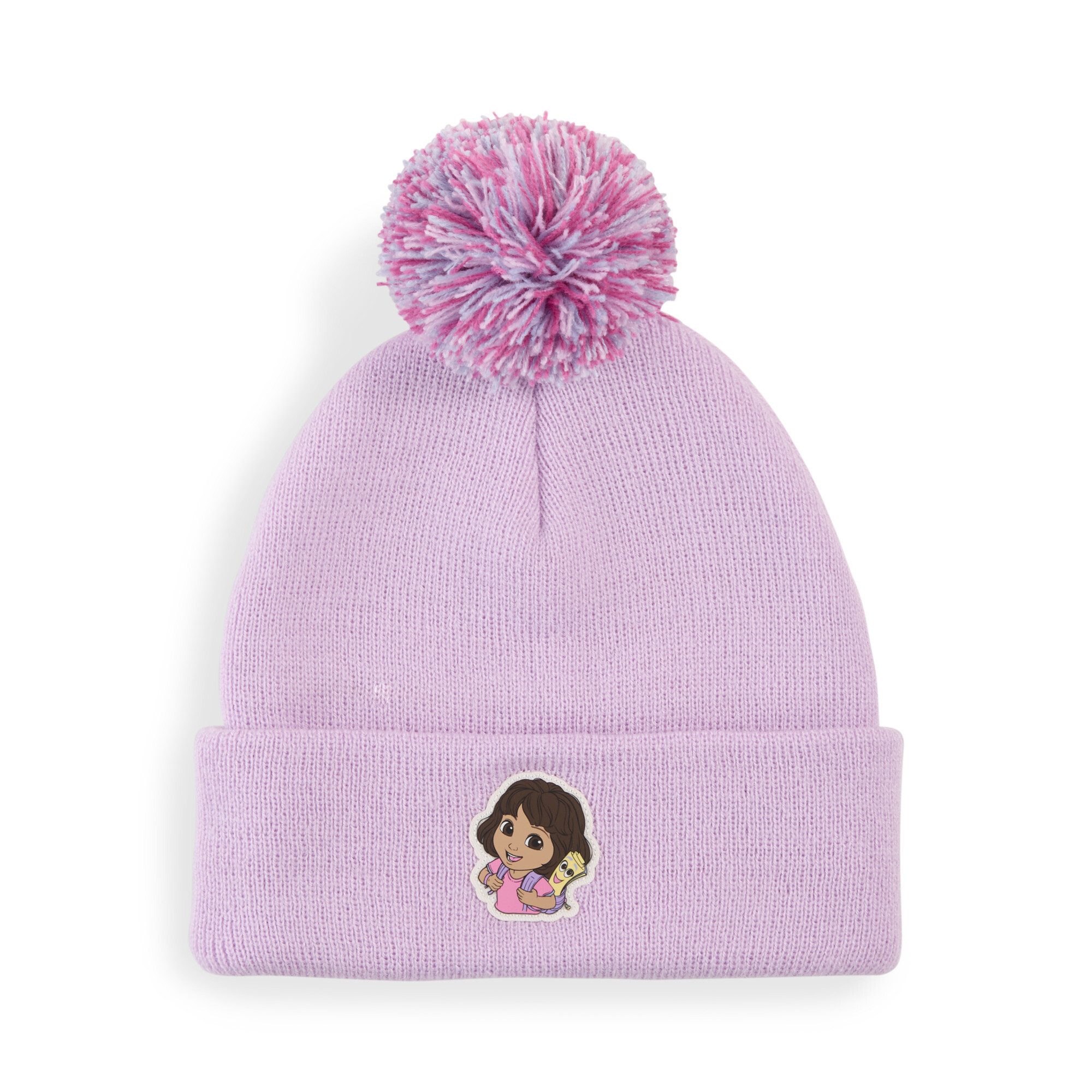 PUMA Beanie PUMA x DORA THE EXPLORER Mid Crown Bommelmütze Kinder