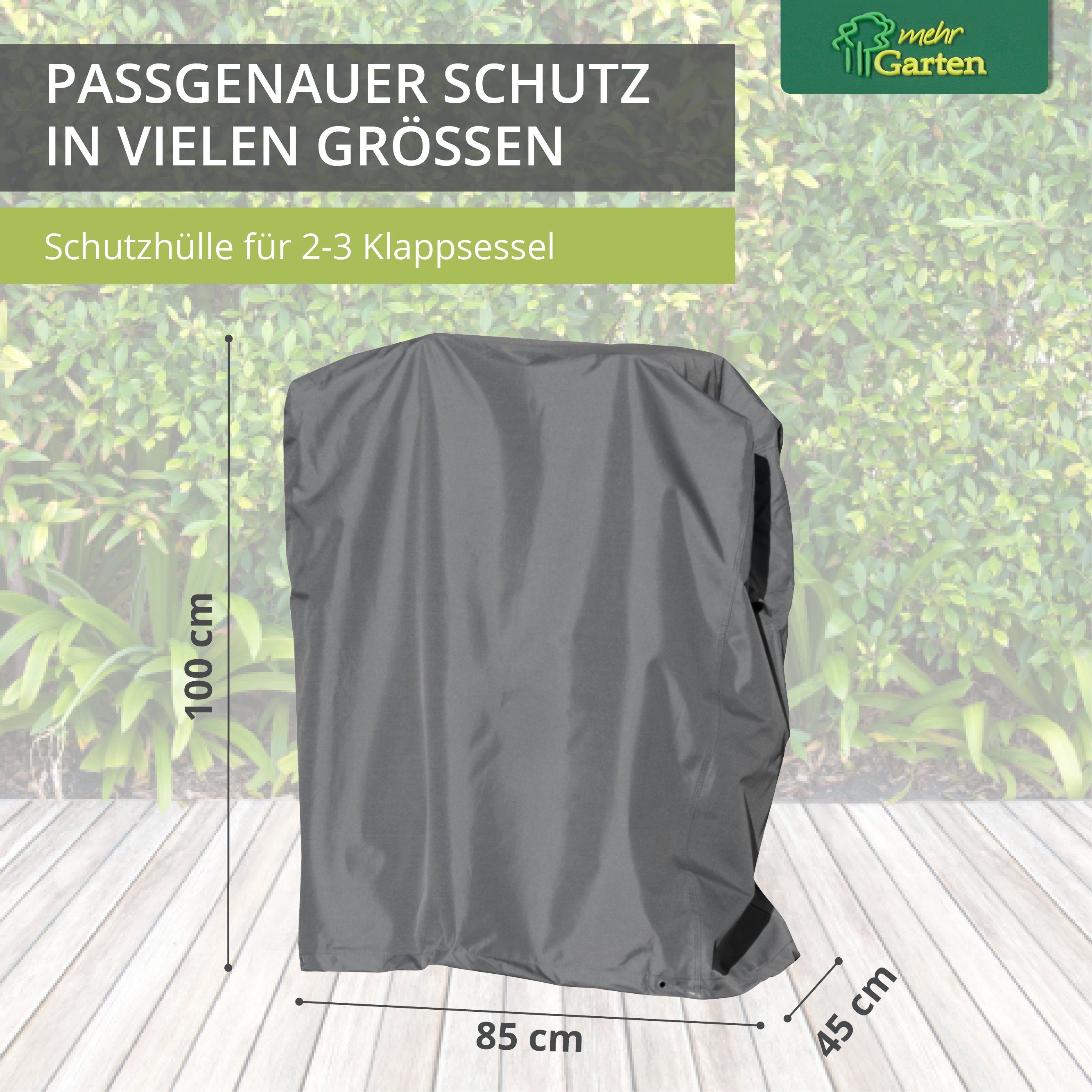 mehr Garten Gartenmöbel-Schutzhülle Premium, Premium Klappsessel-Schutzhüll günstig online kaufen