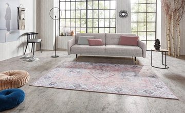 Teppich Gratia, NOURISTAN, rechteckig, Höhe: 5 mm, Orientalisch, Vintage, Flachgewebe Teppich,Wohnzimmer, Schlafzimmer