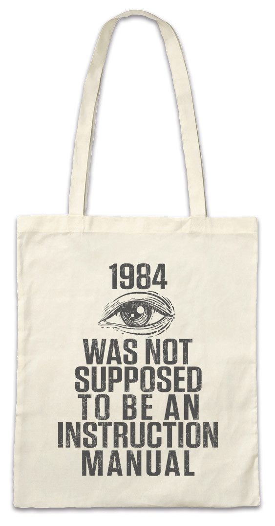 Beuteltasche An Instruction Manual Stofftasche Freies George Denken Menschenrechte