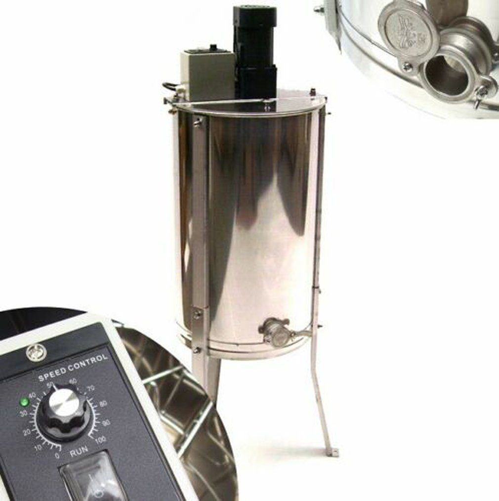 Apex Центрифугиentsafter Honigschleuder 3 Rahmen 3 Waben E6572 Edelstahl Imker