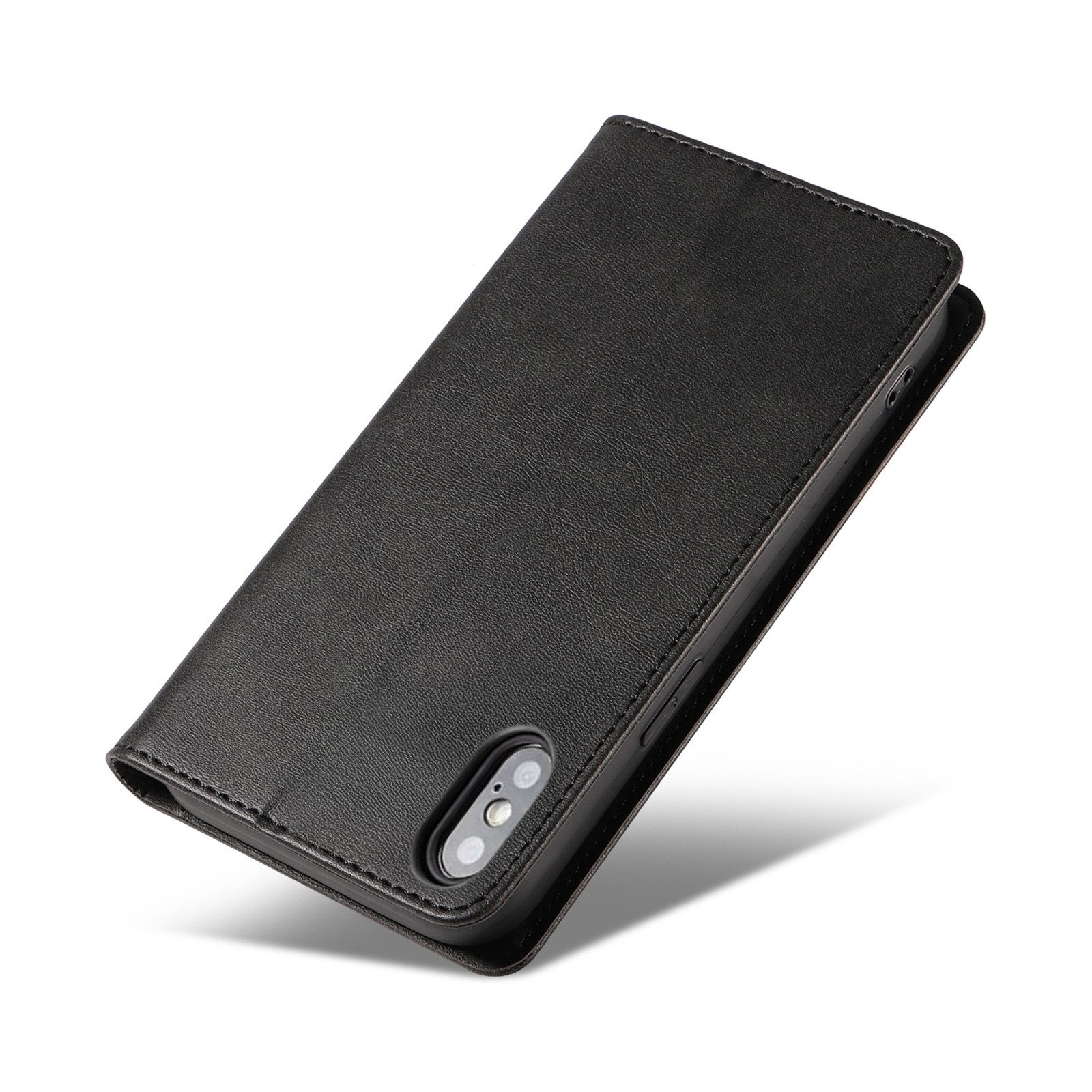Tec-Expert Handyhülle Tasche Hülle für Apple iPhone X / Apple iPhone Xs 5.8 Zoll, 5.8", Cover Klapphülle Case mit Kartenfach Fliphülle aufstellbar – Bild 5 von 5