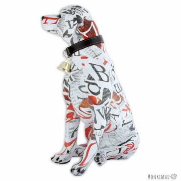 Monkimau Tierfigur Labrador Retriever Figur - Deko Figuren Tiere Dekoration Wohnzimmer (Packung)