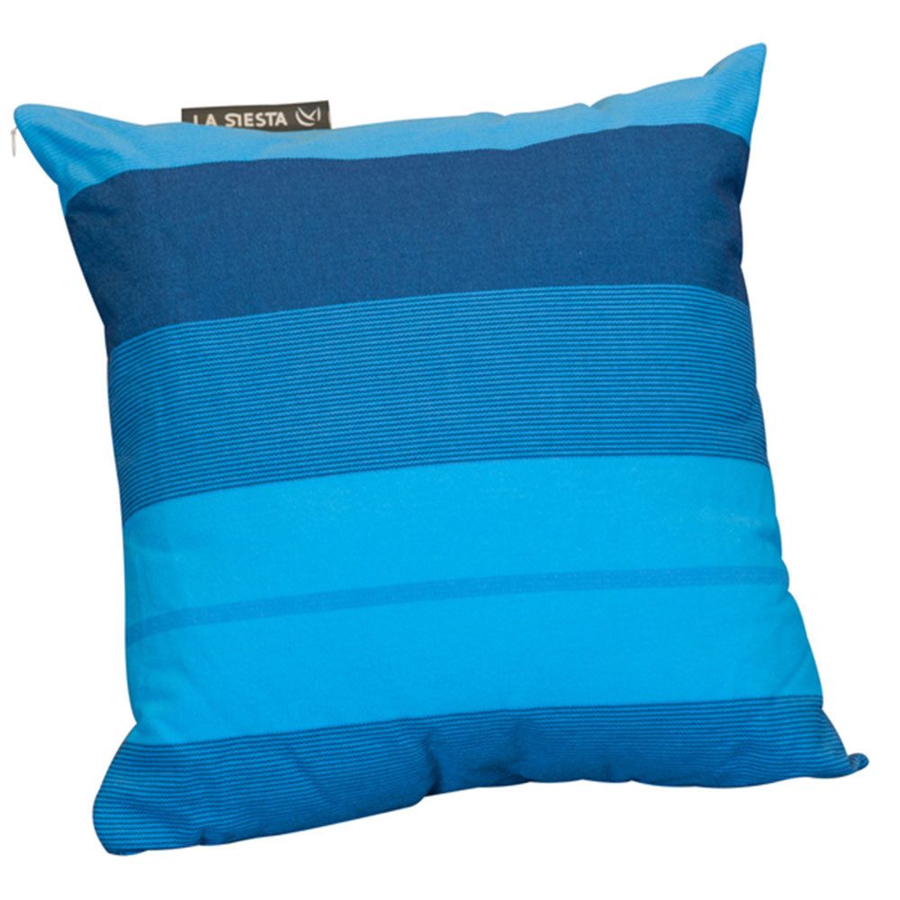 La Siesta Hängematte Orquídea Lagoon- Hängematten-Kissen mit Füllung Baumwolle 50x50 cm, Hochwertige Qualität