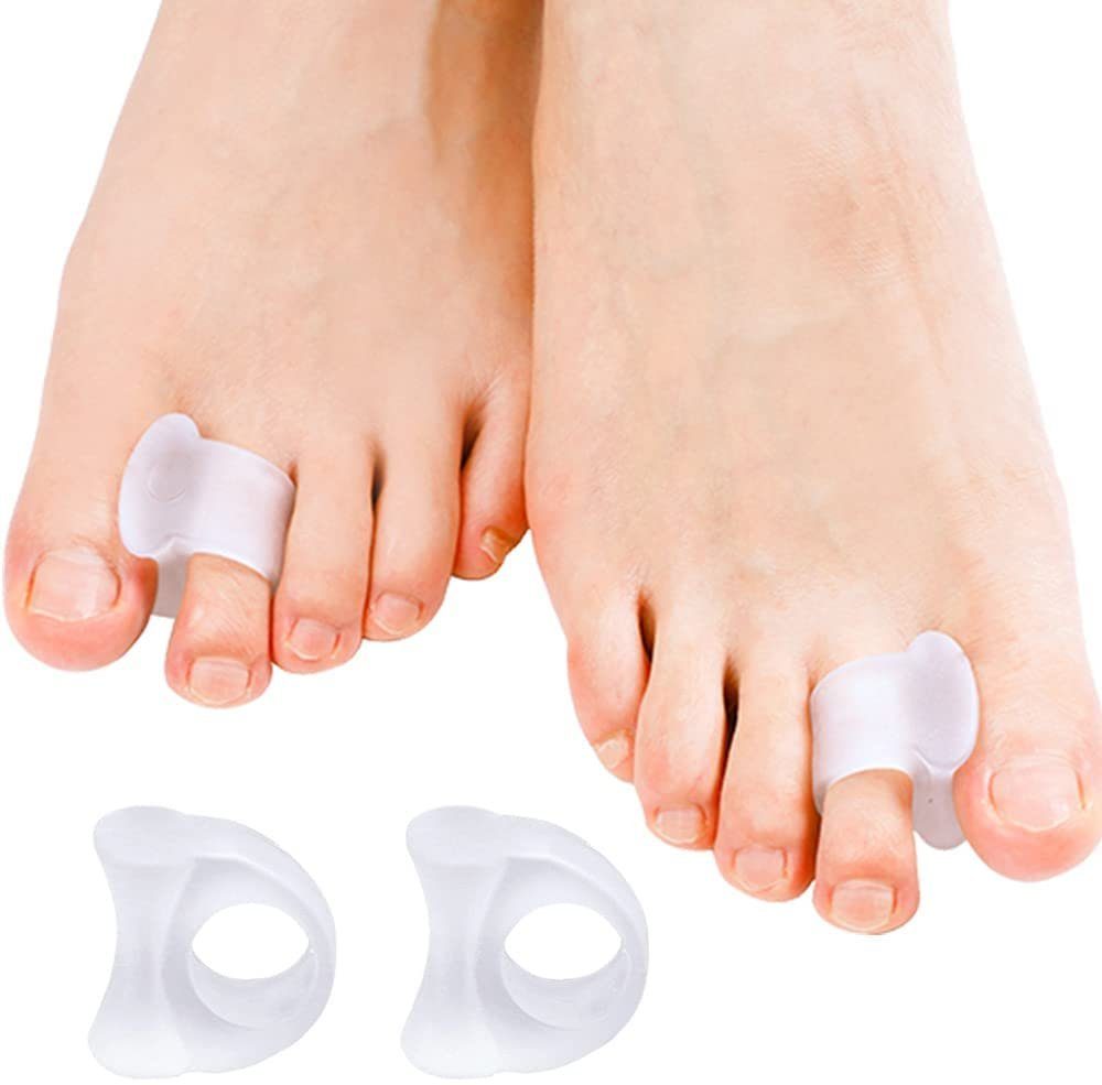 COOL-i ® Zehenspreizer, 2 Paar Soforthilfe für Hallux & Hammerzehen: Schmerzlinderung