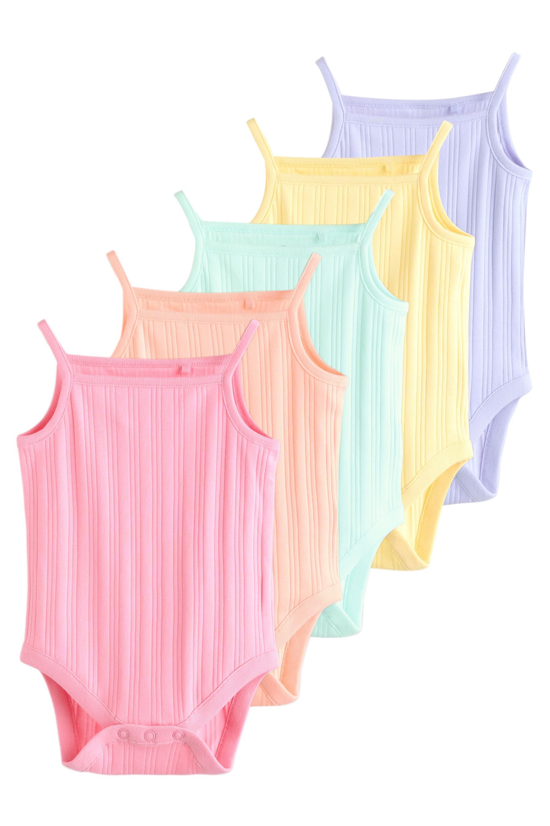 Body Ärmellose Strampler im 5er-Pack