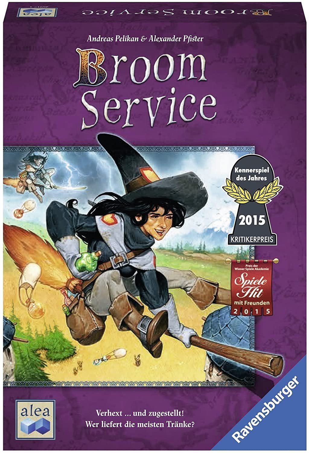 Ravensburger Spiel Broom Service, Brettspiel