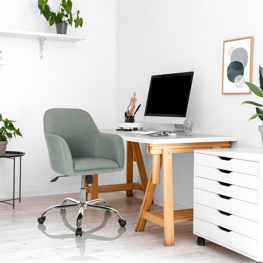Schreibtischstuhl hjh Home Office Bürostuhl Mint 300 Stoff (1 SOLAO OFFICE ergonomisch St), Drehstuhl