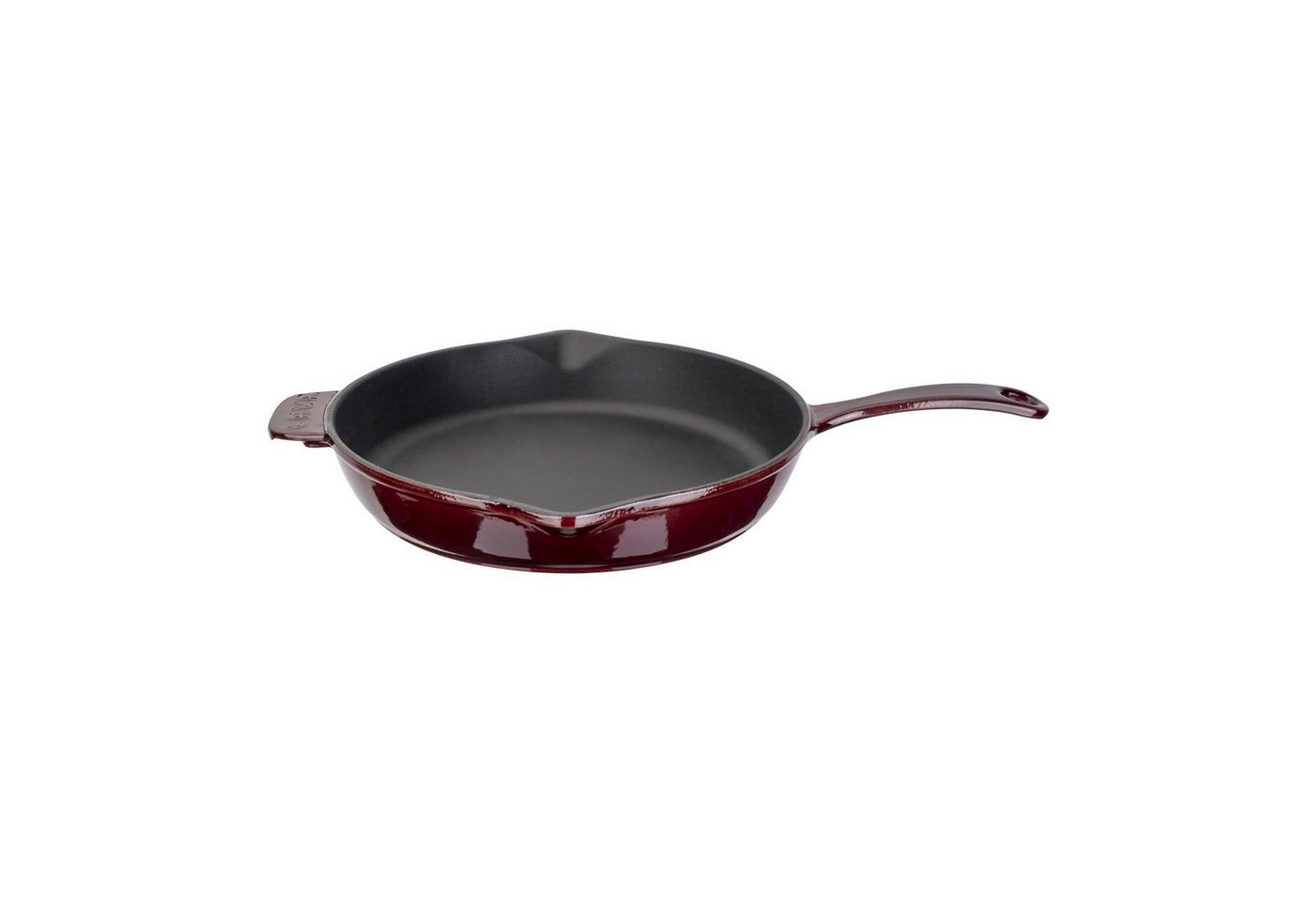 LAVA Bratpfanne LAVA Gusseisenpfanne emailliert, Ø 28 cm, 2,3 Liter, Gusseisen (1-tlg), emailliertes Gusseisen, backofengeeignet