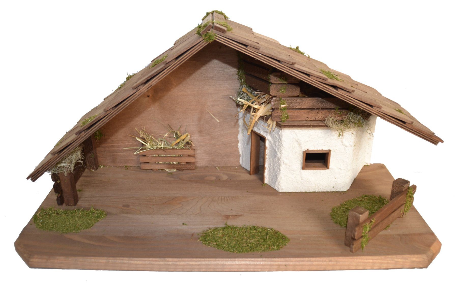 Alfred Kolbe Krippe Krippenstall, für 9 cm Figuren