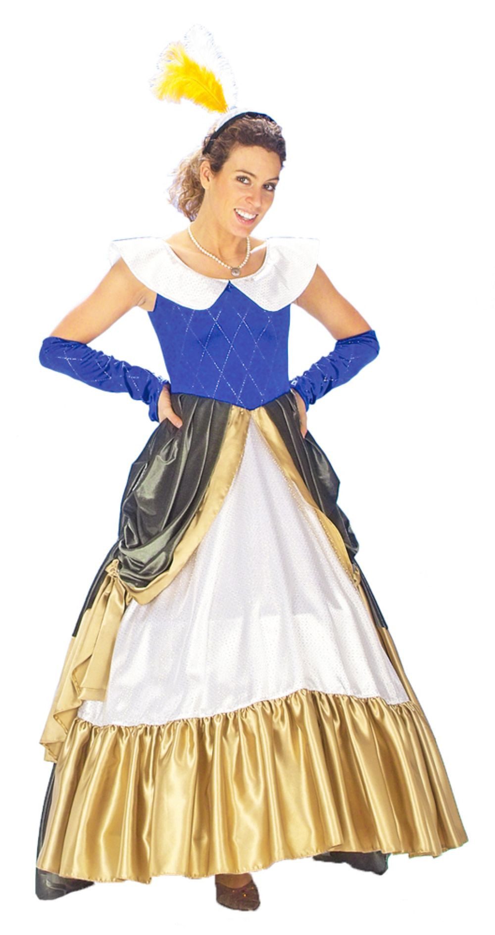 Das Kostümland Kostüm Gräfin Barock Kostüm für Damen