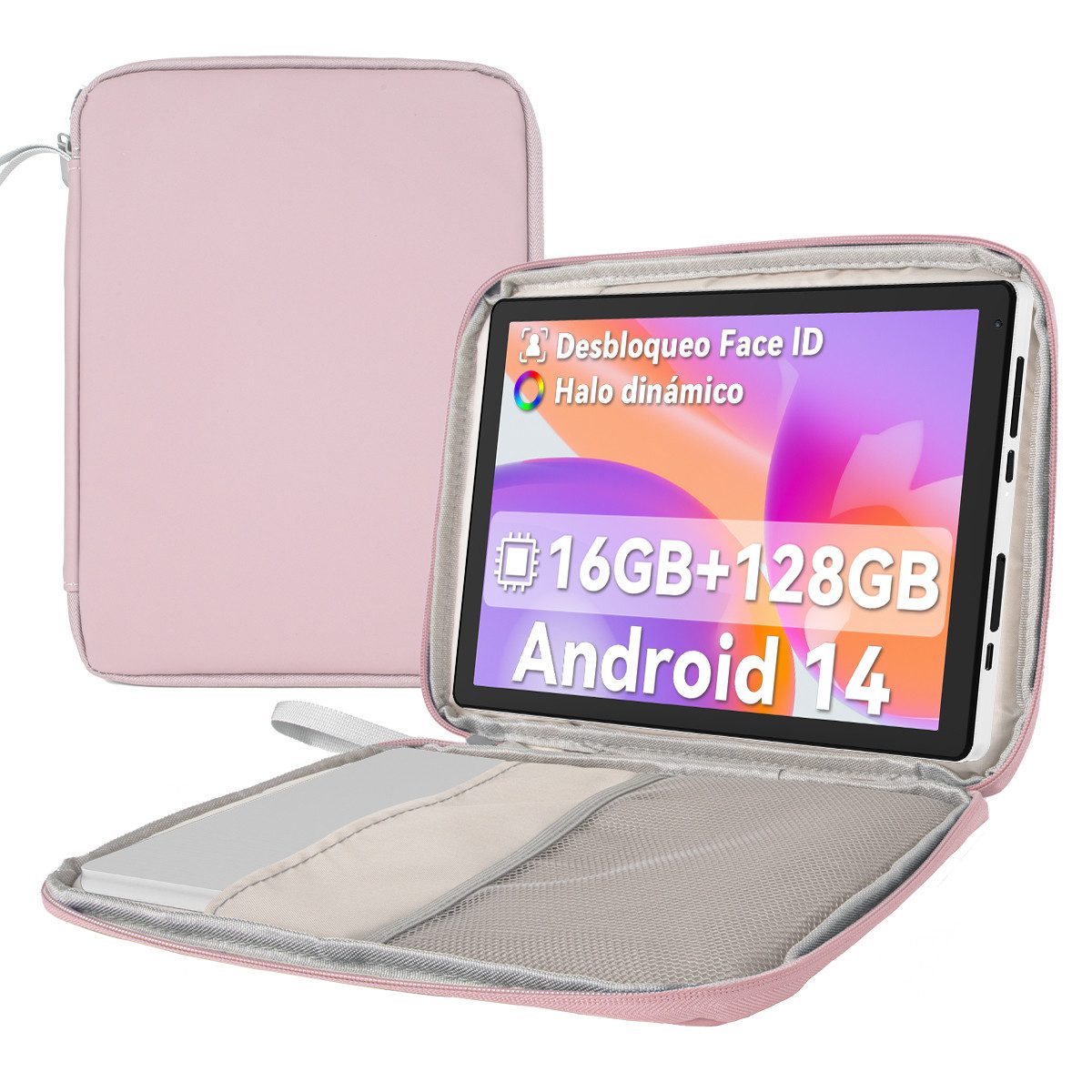 BUFO 10,4 Zoll 3GB RAM+128GB+1TB Erweiterung HD 1280x800 Android Tablet (10,4", 128 GB, Android, 2,4/5G WiFi, Android 15, 20(3+17)GB RAM, Dual-Kamera)