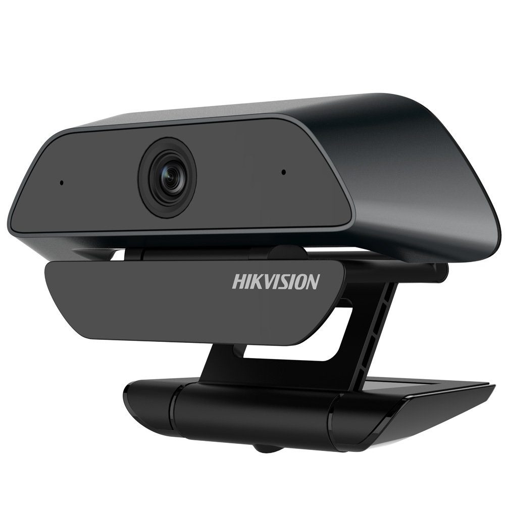 HIKVISION DS-U12 professionelle 2 MP (1920x 1080) Webkamera / Full HD-Webcam (Integriertes Mikrofon, USB 2.0, Plug & Play)