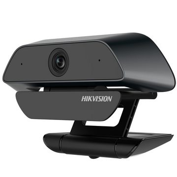 HIKVISION DS-U12 professionelle 2 MP (1920x 1080) Full HD-Webcam (Eingebautes Mikrofon, USB 2.0, Plug & Play)