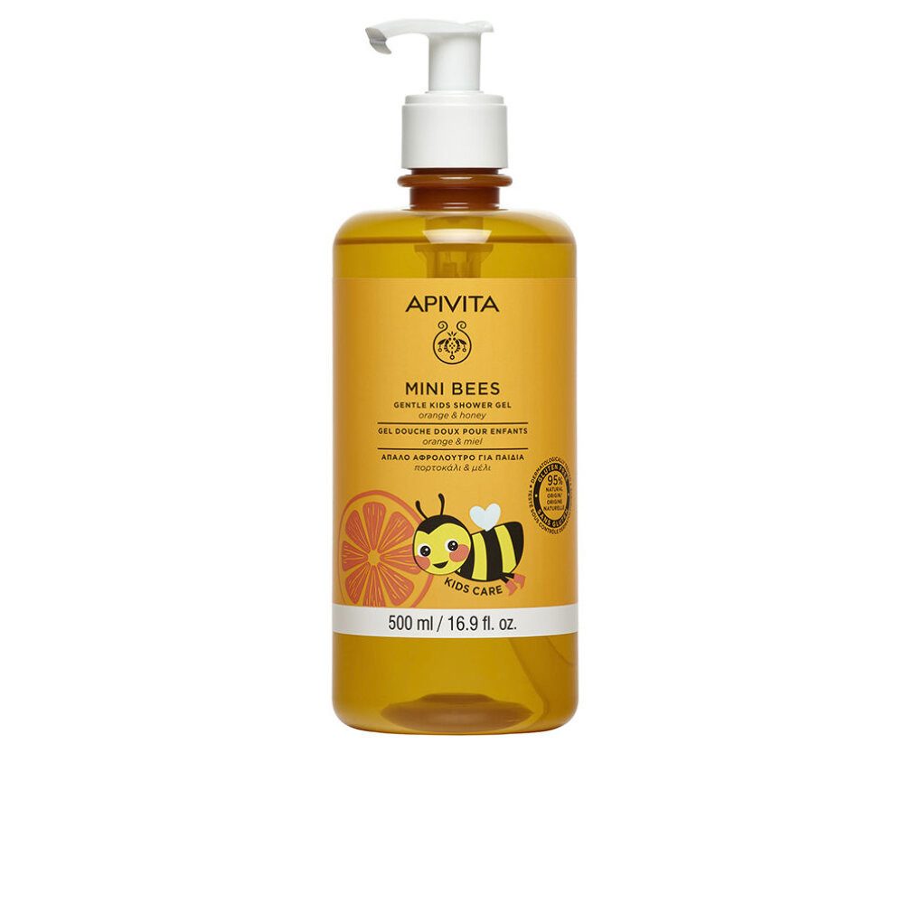 Apivita Duschgel CHILDREN Sanftes Duschgel für Kinder 95% natürlichen Ursprungs 500 ml