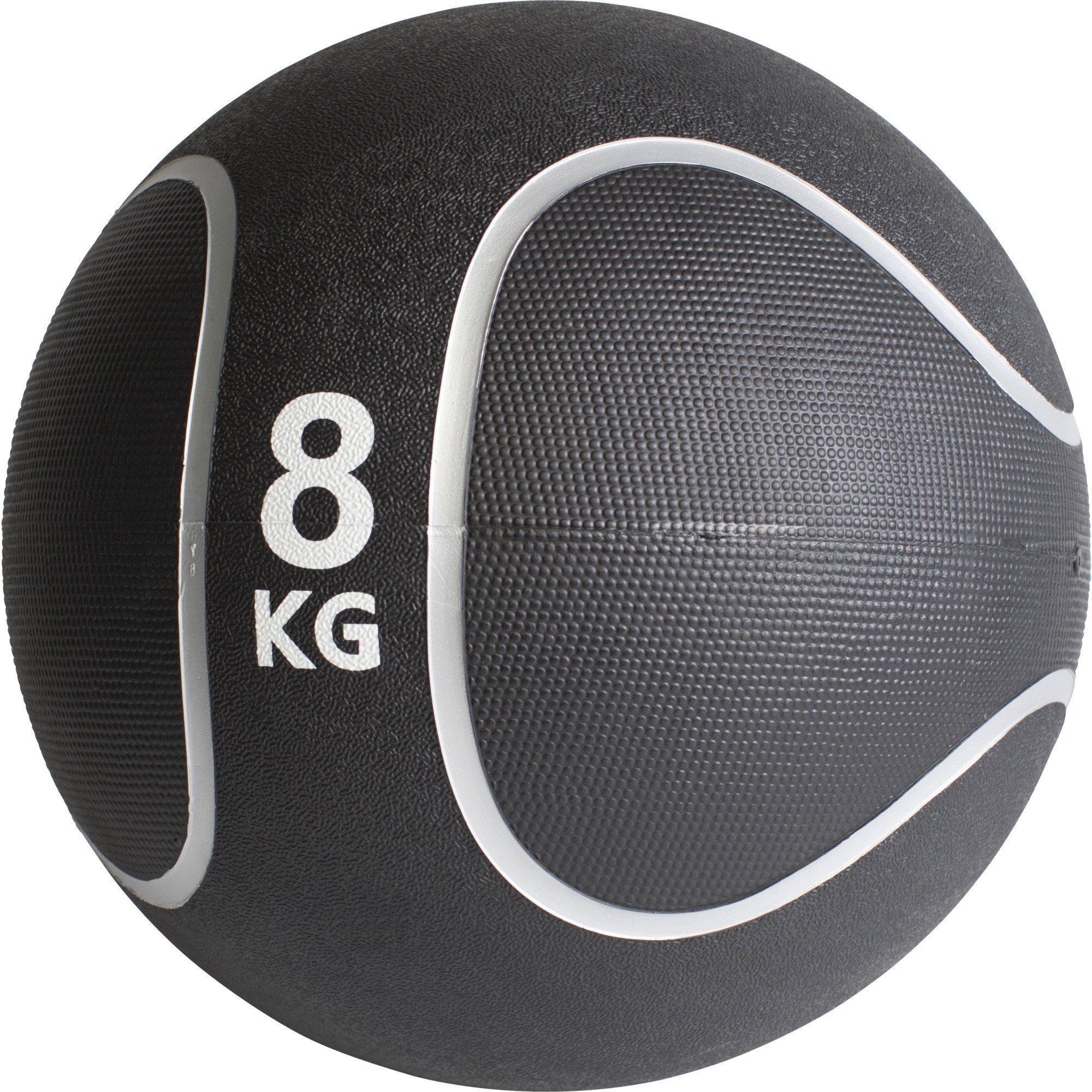 GORILLA SPORTS Medizinball Einzeln / Set, Ø 23 oder 29 cm, rutschfest, aus Gummi, Fitnessball 8 KG