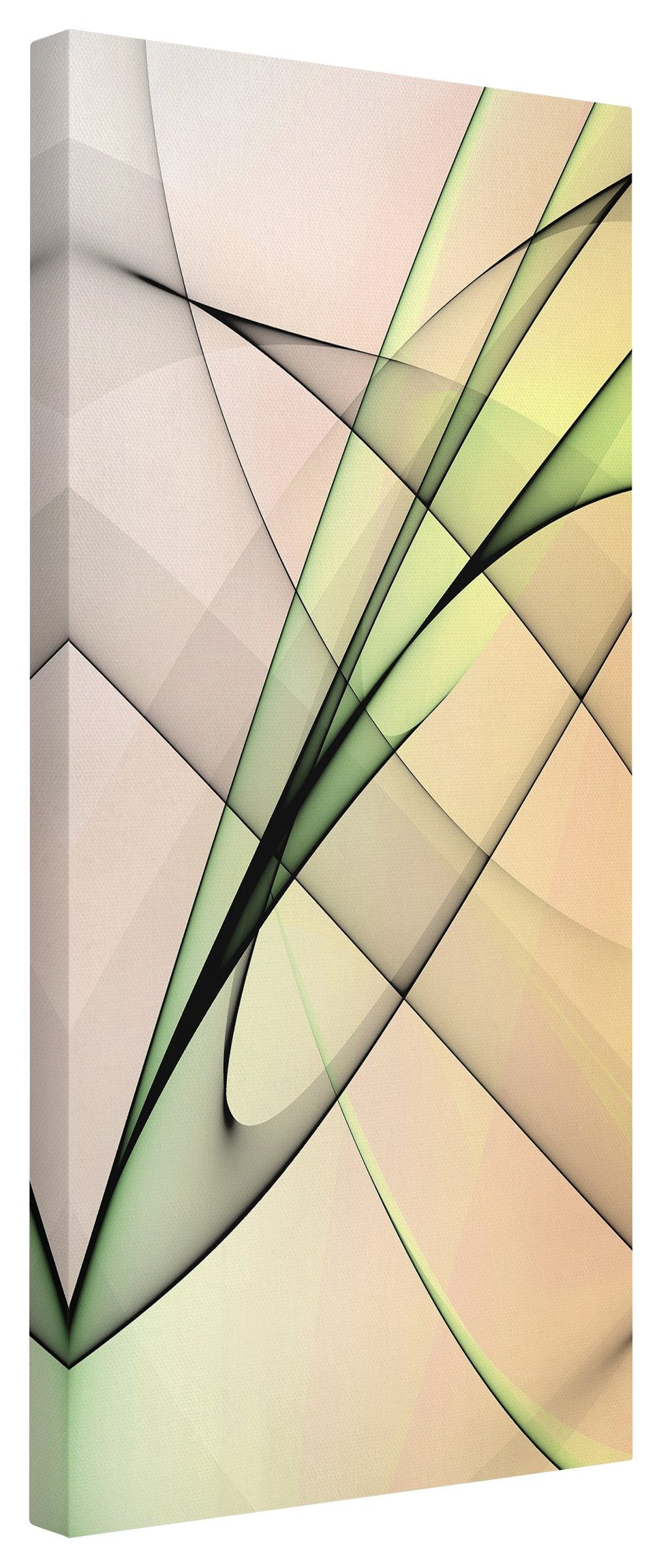 Bilderdepot24 Leinwandbild Abstrakt Modern Inspiration braun Bild auf Leinwand Groß XXL, Abstrakt, Wohnzimmer Schlafzimmer Küche Flur Wandbild Kunstdruck Wanddeko Druck