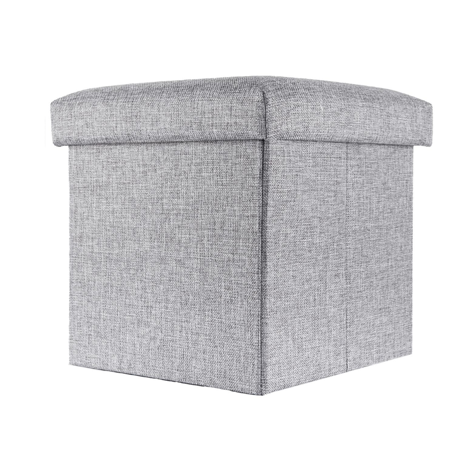 Intirilife Sitzhocker (Sitzwürfel mit Stauraum 30x30x30 günstig online kaufen