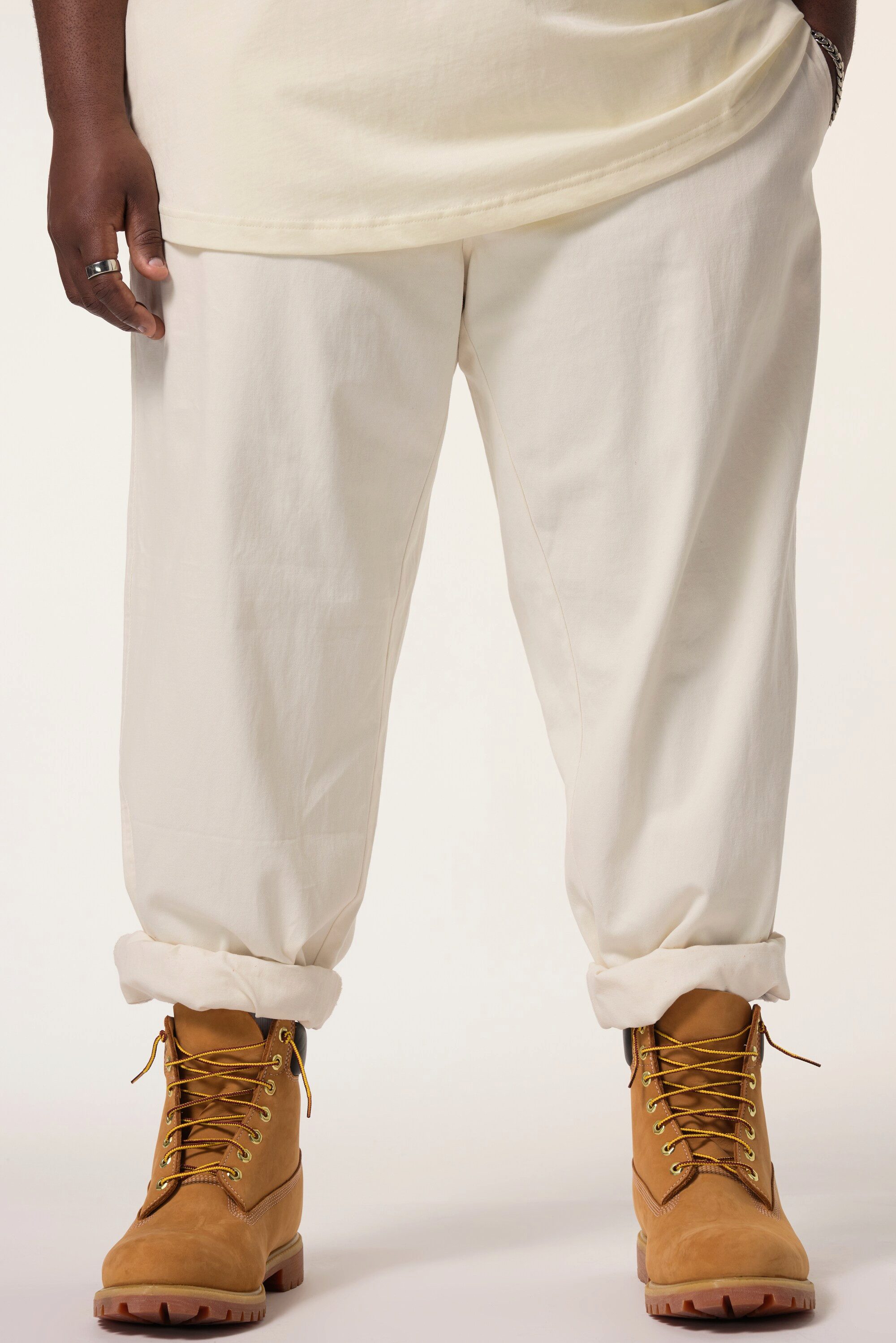 STHUGE Chinohose STHUGE Bundfaltenhose Tapered Loose günstig online kaufen