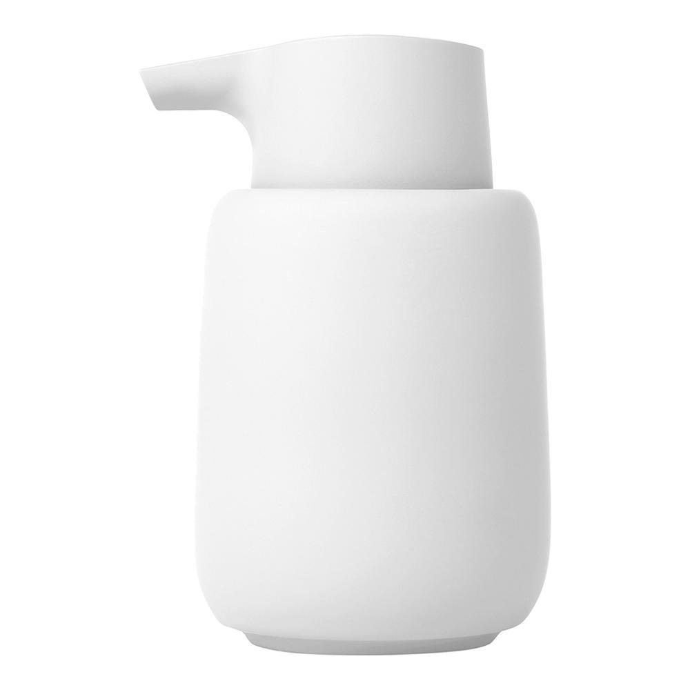 blomus Seifenspender -SONO- Eleganter Dosierspender: Minimalistisches Design, Soft-Touch, 250ml Fassungsvermögen, Langlebig, Pflegeleicht, Modern, Kompakt