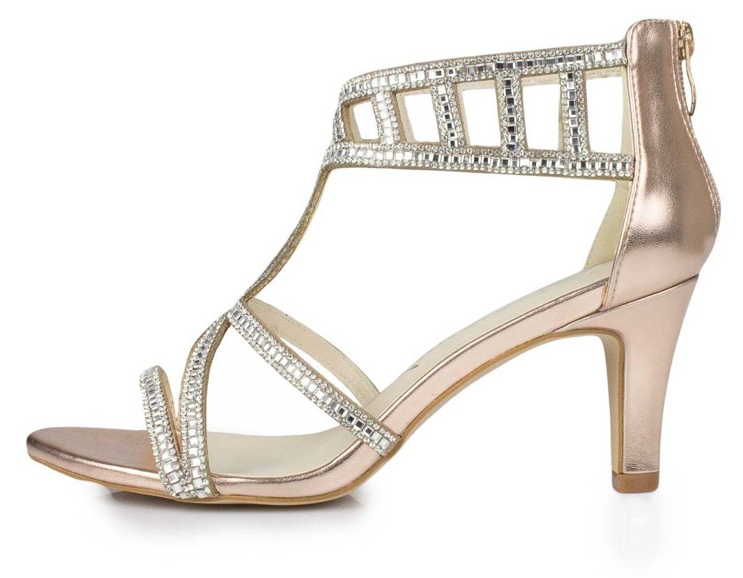 White Lady 820 Metallic - Sandalette Sandalette