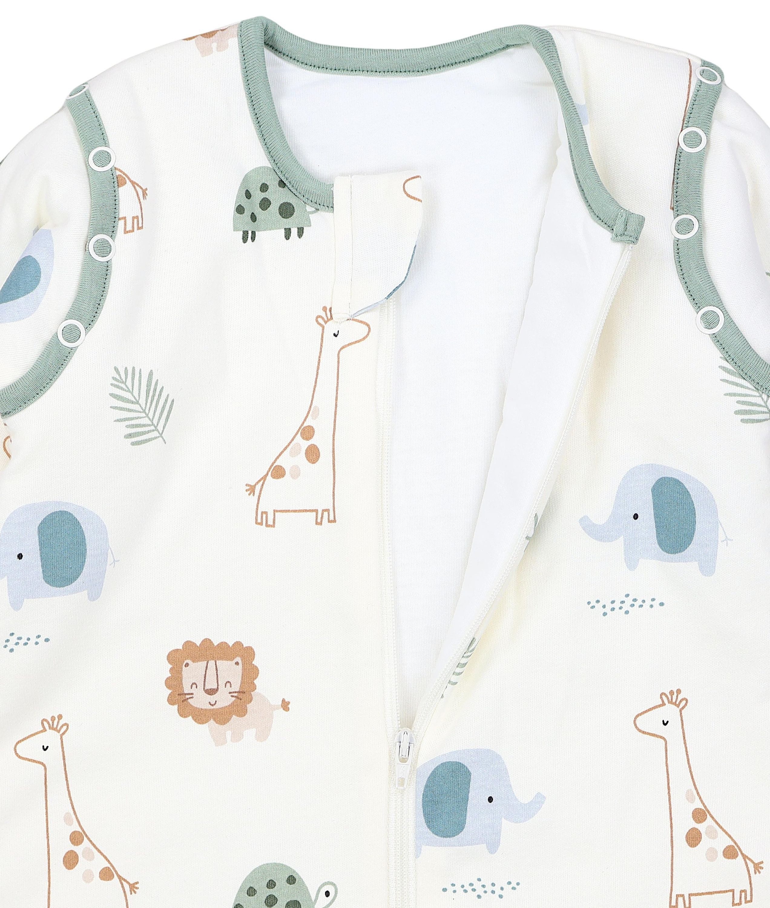 TupTam Babyschlafsack Kugelschlafsack mit abnehmbaren Ärmeln 2.5 TOG Ganzjahr – Bild 5 von 5